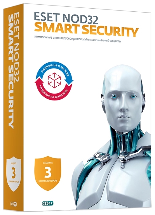 ESET NOD32 Smart Security 3ПК