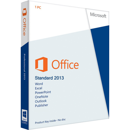 Microsoft Office 2013 Standard