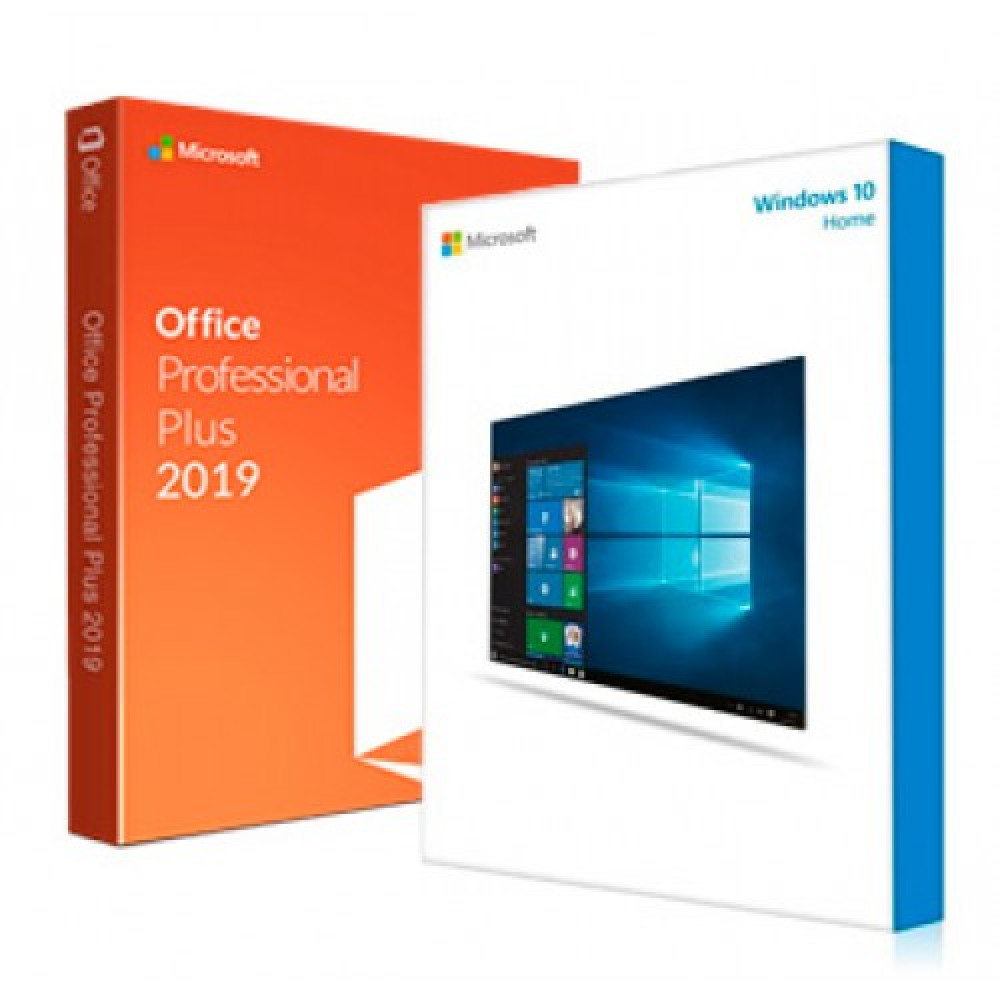 Windows 10 Home + Office 2019 ProPlus